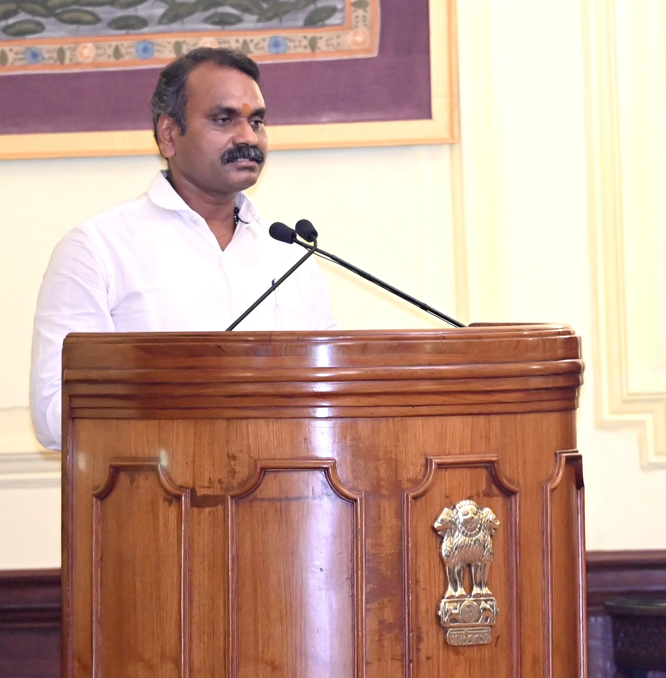 Dr. L. Murugan Addresses Book Release Ceremony, Highlights the Importance of Literature and Knowledge